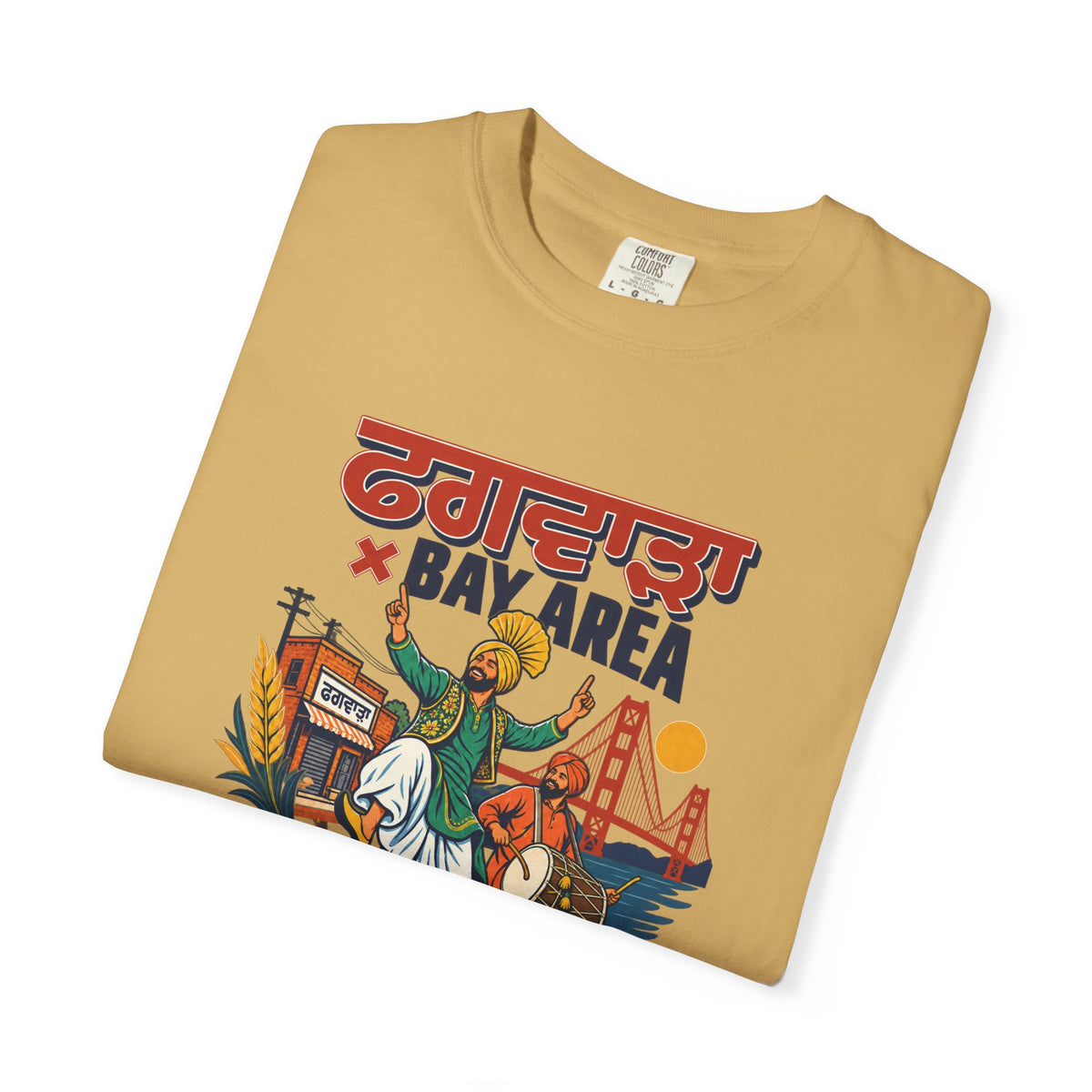 Phagwara X Bayarea — Apna Jazbaat — Rooted  T-Shirt