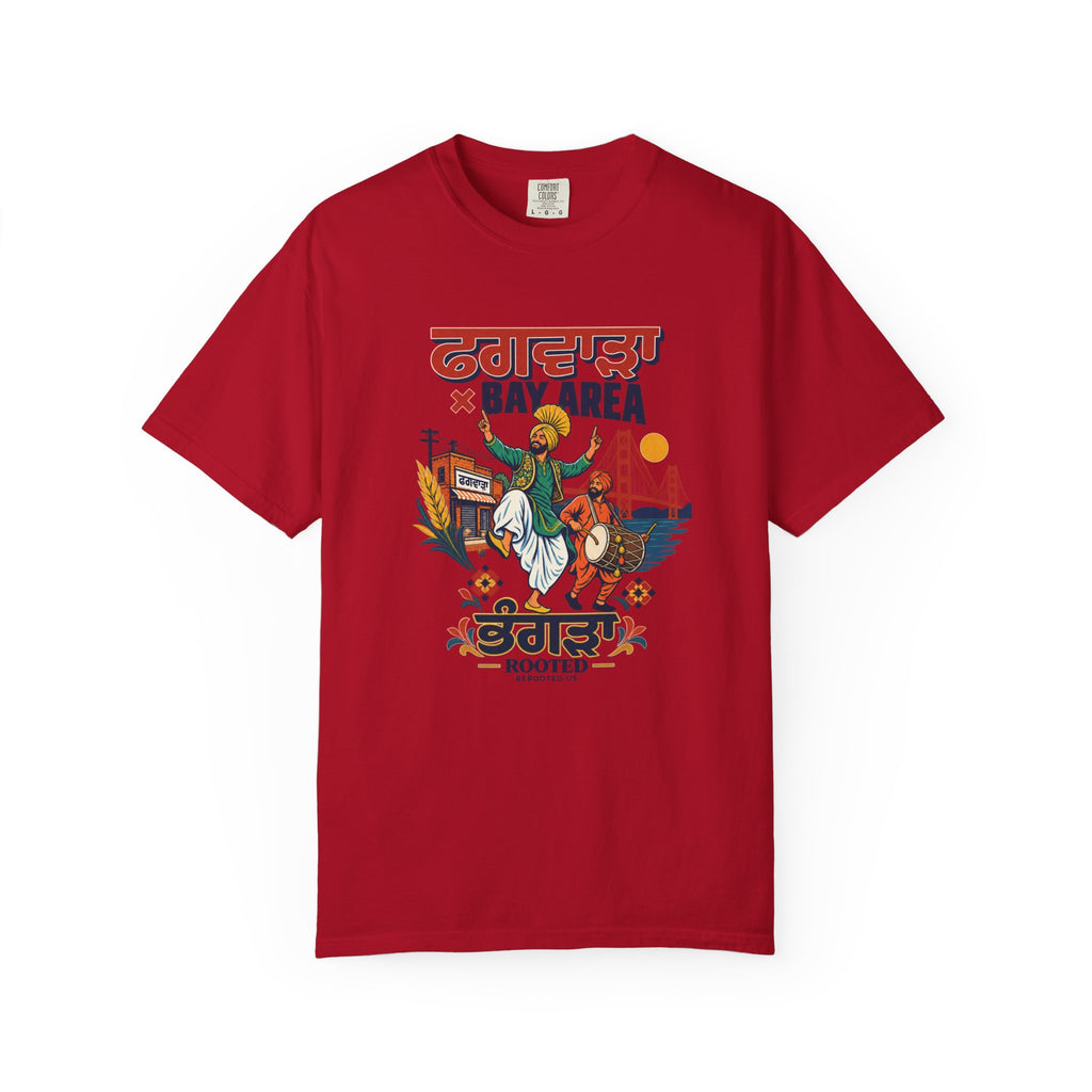 Phagwara X Bayarea — Apna Jazbaat — Rooted  T-Shirt