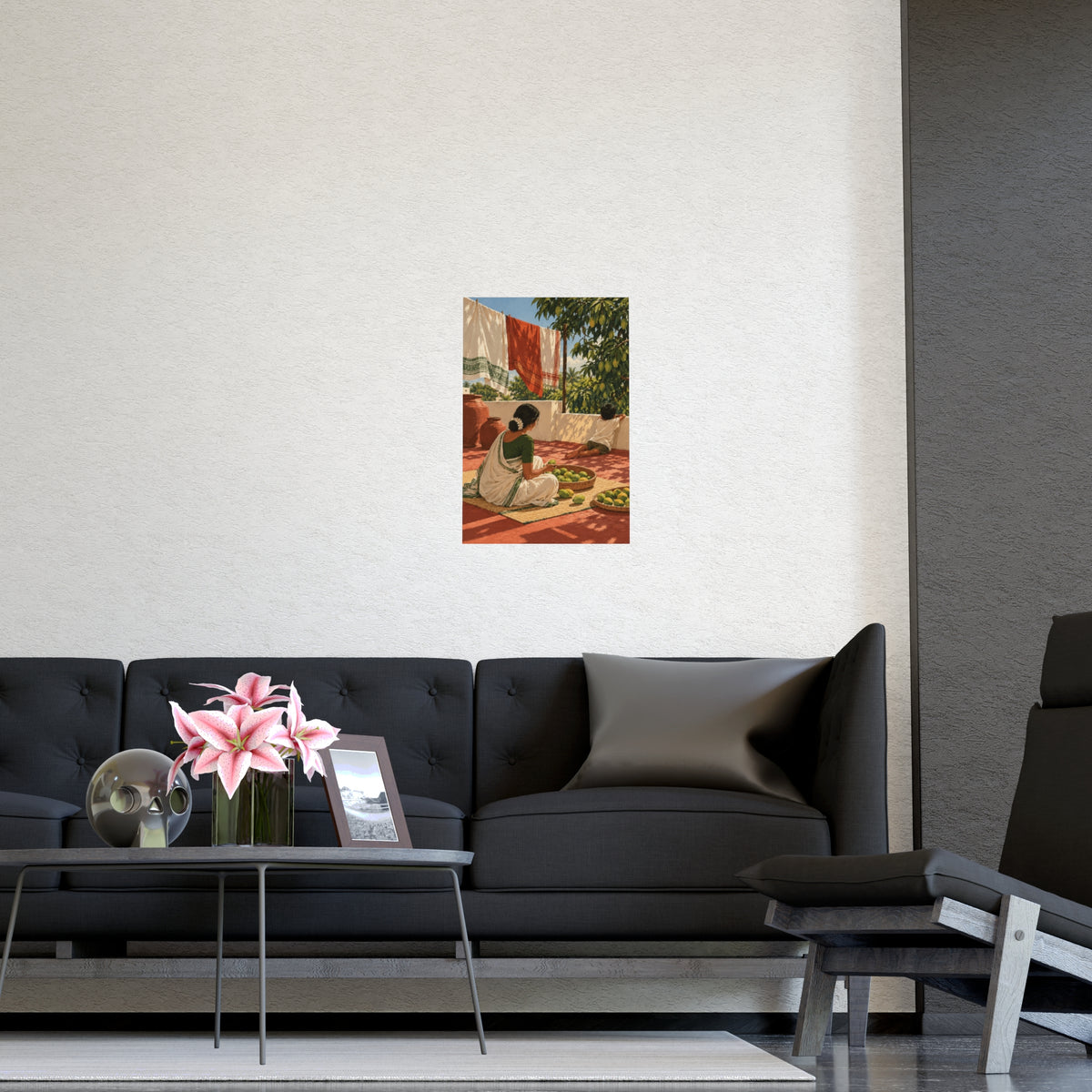Summer on the Terrace — Andhra Pradesh Art Print