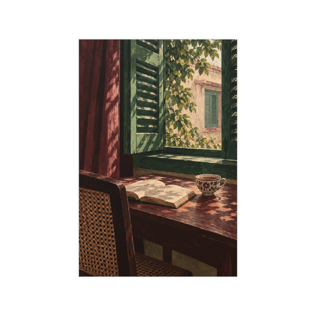 The Window We Sat Beside — West Bengal Art Print