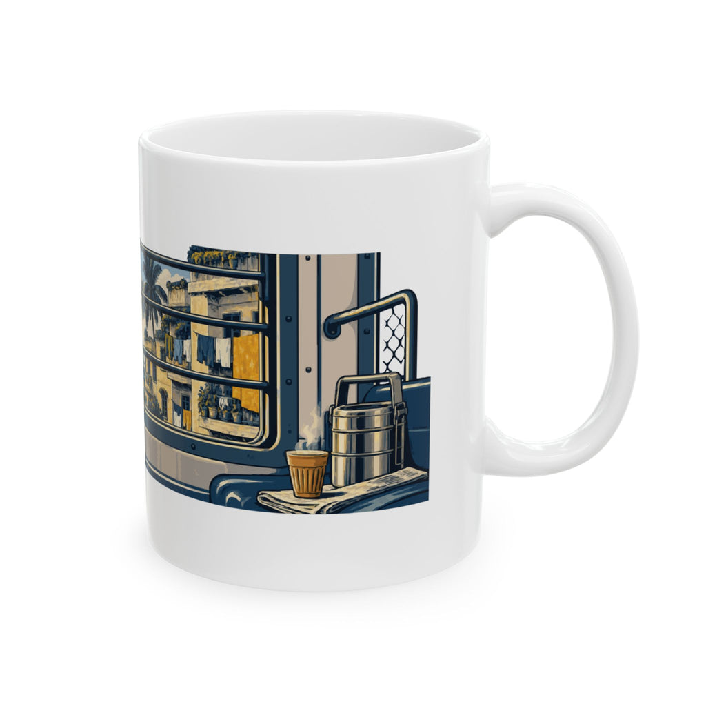 Window Seat, Please — Maharashtra Ceramic Mug